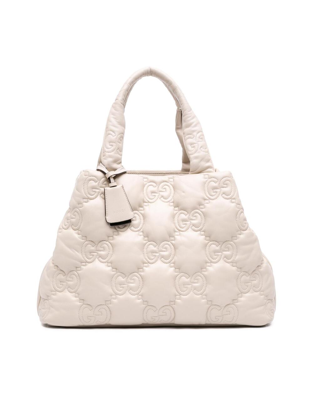 Gucci Large Gg Matelasse Calfskin Tote #319996G11B